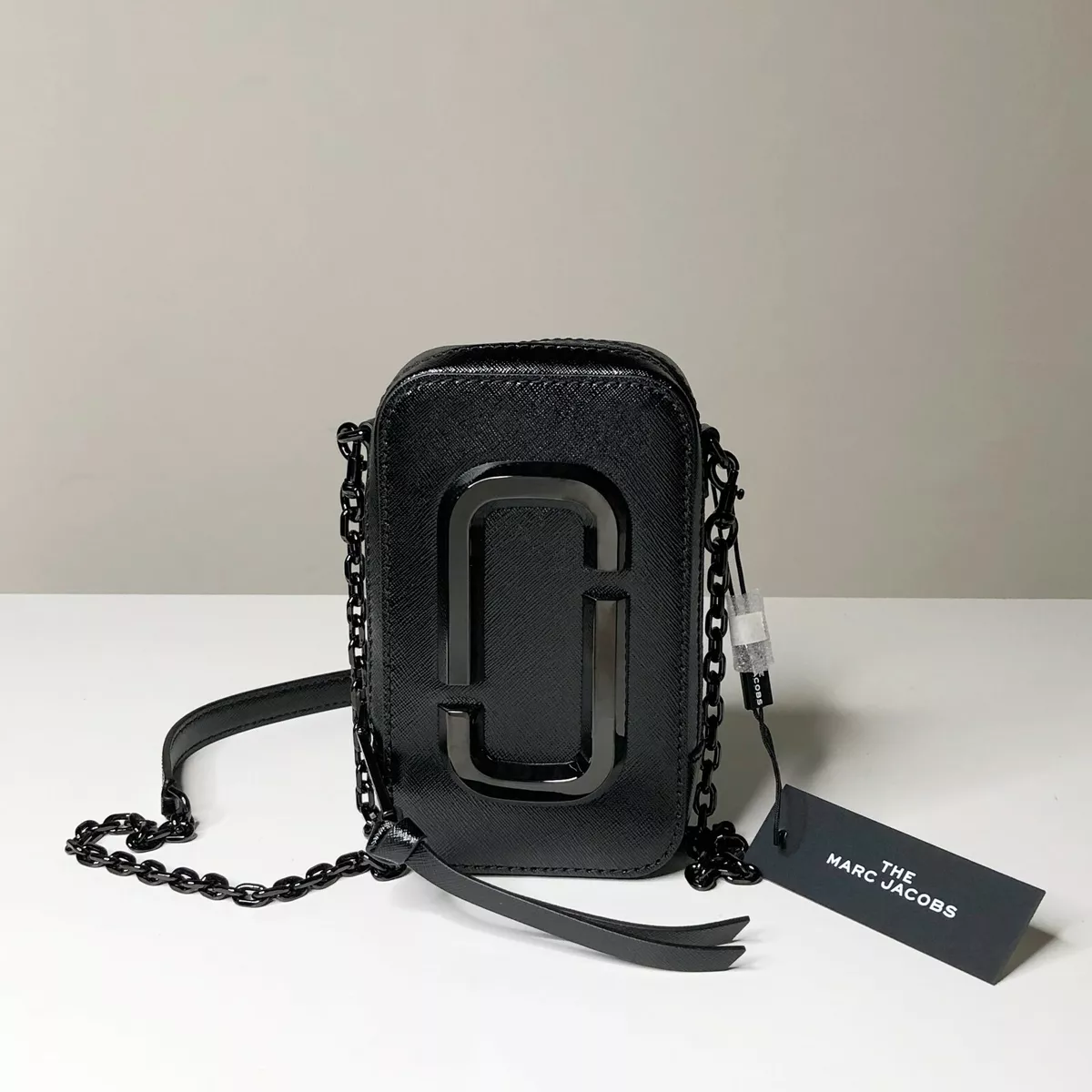 Marc Jacobs Black DTM The Hot Shot Bag – BlackSkinny