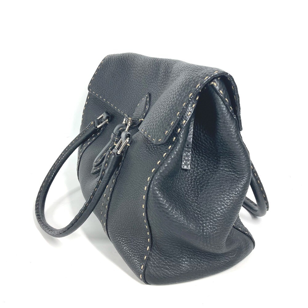バッグ FENDI SELLERIA LEATHER SHOULDER BAG FENDI vintage Selleria Shoulder Bag Tote Bag Shoulder Bag