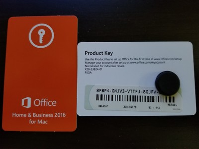 microsoft office home and business 2019 key card