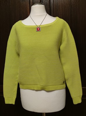 Tom Taylor Damen Pullover, gelb, Gr. XS