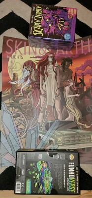 LIGHTS SKIN & EARTH SIGNED SDCC 18'' x 24'' POSTER! THE LISTENING PEP  SIBERIA