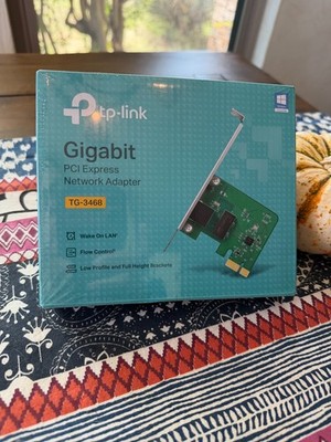 TP-Link Gigabit PCI Express Network Adapter TG-3468, Sealed
