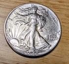 1942 Silver Walking Liberty Half Dollar AU--Gorgeous Coin!  High Grade!!
