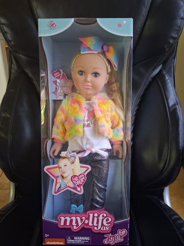 My Life Pop Star Live Your Dream 18" JoJo Siwa Doll - NIB