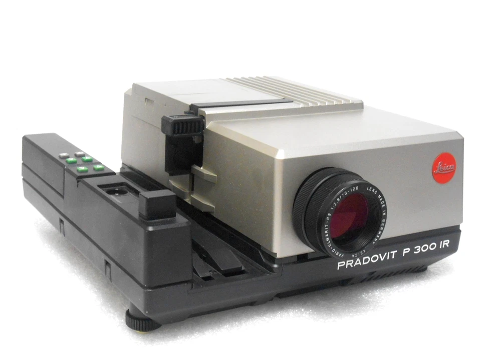 Leica Pradovit P300IR Diaprojektor mit Leica Vario Elmarit 1:2,8/70-120 - Bild 2 von 4