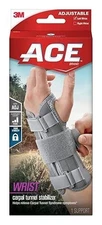ACE Deluxe Wrist Stabilizer Left Hand Helps Relieve Symptoms of Carpal Tunnel