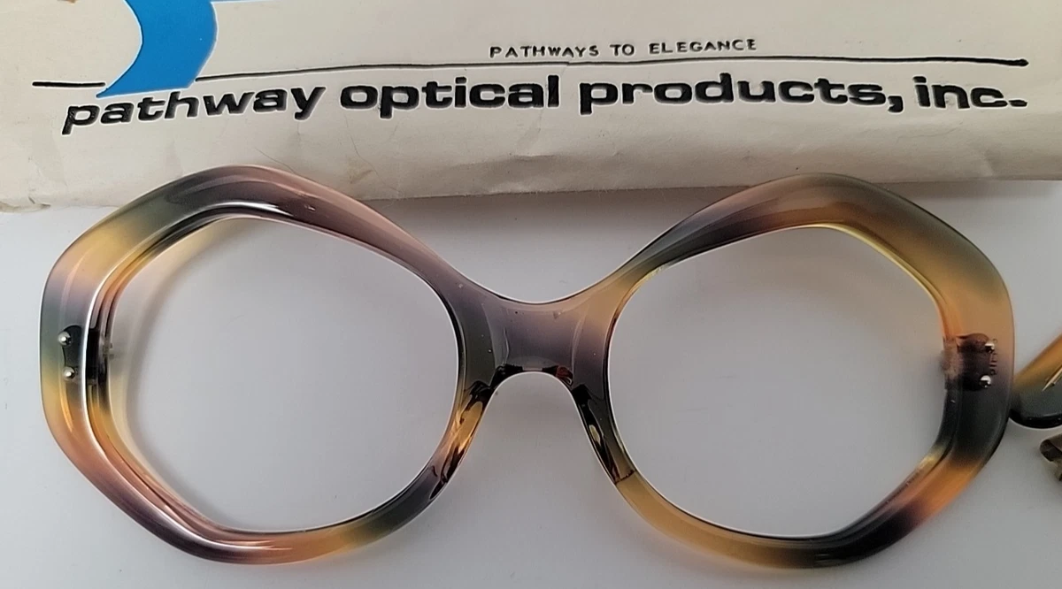 小物 [50-22] 60s Pathway Optical challenger 50-22] 60s Pathway Optical challenger 1960s Vintage Eyeglasses
