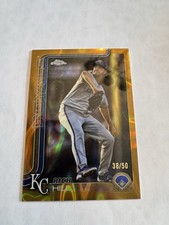 2025 Topps Chrome Update Series - Rich Hill #USC64 Gold RayWave Refractor /50