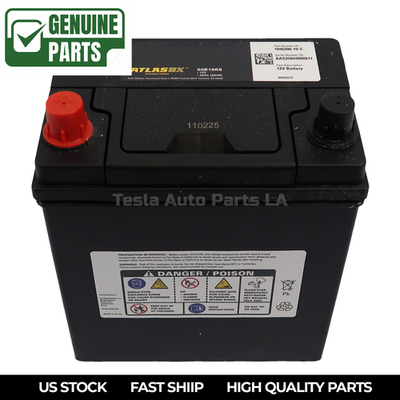 テスラ TESLA モデルX MODELX バッテリー 12V 低電圧 OEM Tesla Model X 12V Auxiliary Battery AtlasBX B19 Flooded