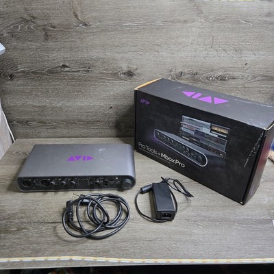 Avid Mbox Pro 3rd Gen 8x8 FireWire Audio Interface w/ Box & Power Supply Tested