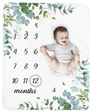 Baby Monthly Milestone Blanket