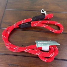 ZippyPaws NEW climbers dog heavy duty leash Dog Leash 2/3 inch thick-red 4 feet