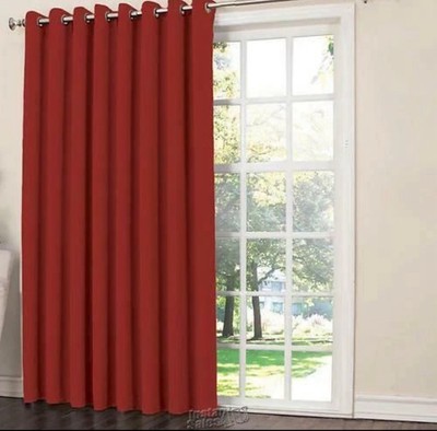 Sun Zero Patio Panel Brick 100'' W x 84'' L 100% Polyester