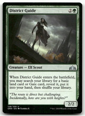 District Guide #128 (LP) Guilds of Ravnica GRN Magic MTG