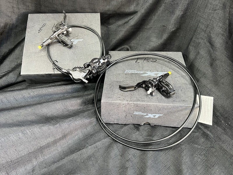 Shimano Deore XT Bled Set Front And Rear 