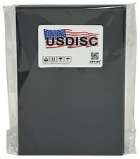 USDISC Adhesive Sheets 5 x 7, 20mil Flexible (Black) Lot