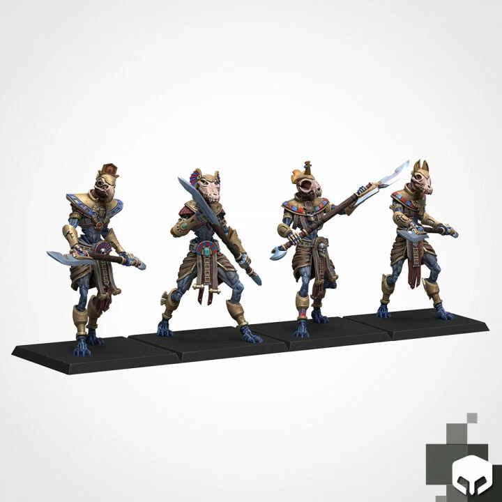 Armies of the Sand - Tomb Shabtis x 4 Kings Chosen