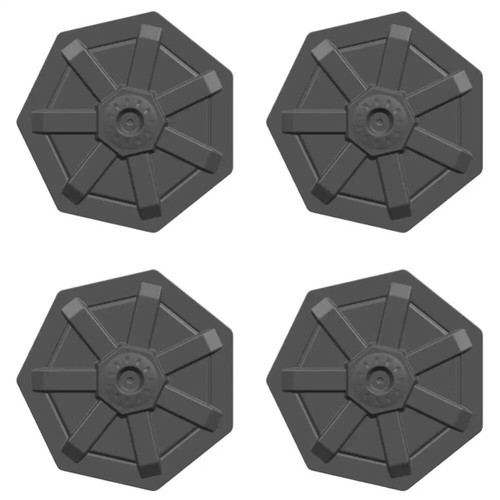 Full Coverage Wheel Center Caps for for Tesla Cybertruck for Tesla Cybertruck