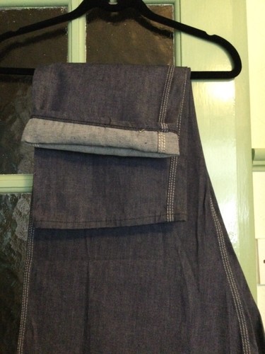 Original Vintage rockabilly / jive tough denim jeans, unworn 46” waist - Picture 3 of 8