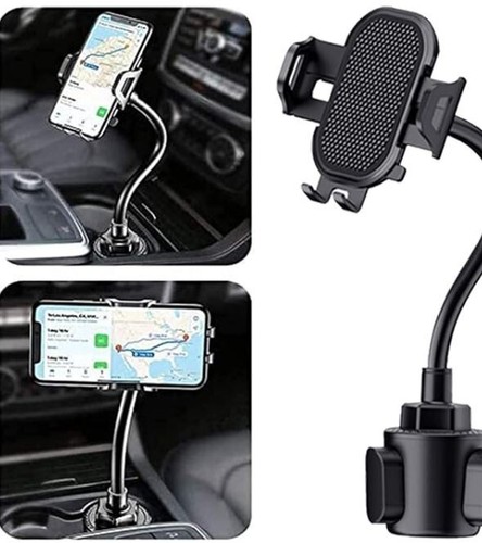 Cup Phone Holder for Car, Flexible Gooseneck Cup Holder Phone Mount Adjustable