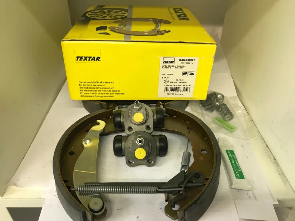 Textar Bremsbackensatz  für Opel Kadett D Kadett E   84033001 HINTERACHSE  - Bild 2 von 4
