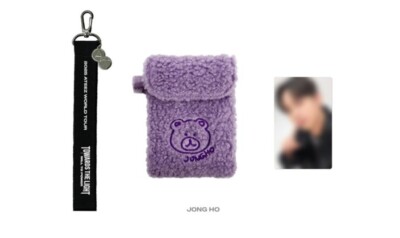 ホンジュン ATEEZ will to power ストラップ　ミニポーチ 新品 ATEEZ TOWARDS THE LIGHT : WILL TO POWER MD GOODS STRAP MINI