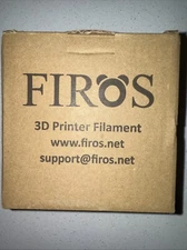 Firos 3D Printer 2 Filament white and clear 1.75 mm PTEG