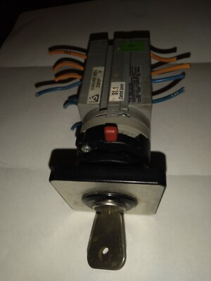 SONTHEIMER WAW937/8ZM 2-POSITION KEY LOAD SWITCH with KEY 