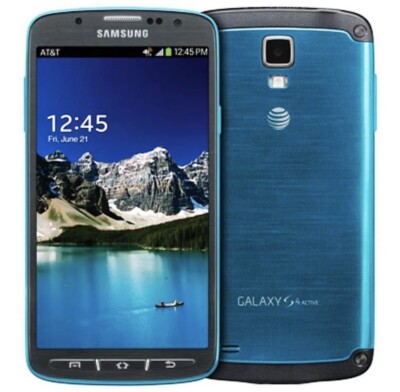 Samsung Galaxy S4 Active - 16GB - BLUE AT&T Unlocked Smartphone Grade A