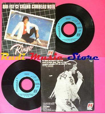 LP 45 7'' RINGO Wer ist dieser große schwarze Rabe Lass nicht sterben no cd mc dvd