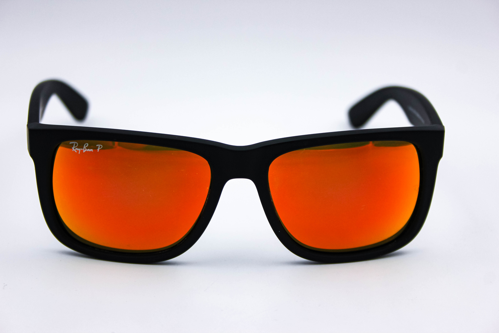 Ray-Ban Rb4165 Justin Color Mix 622/6Q Black/Red Sunglasses 54-16-145