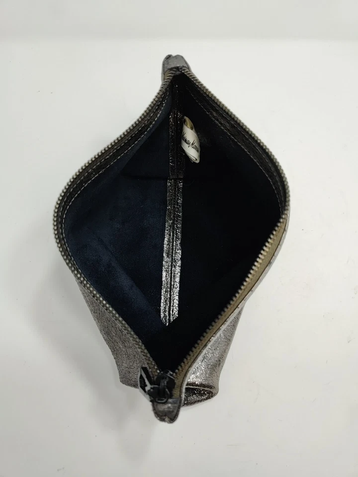 Bolso MARC JACOBS Target Neiman Marcus Cuero Metálico Oro Rosa Cremallera Foto 4 de 4