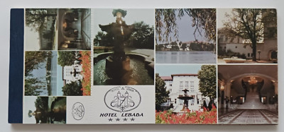 Bucharest-Romania Hotel Lebada/Swan 11 Post Cards Brochure Set