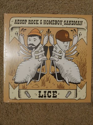Aesop rock/Homeboy Sandman Lice 1 SEALED | eBay