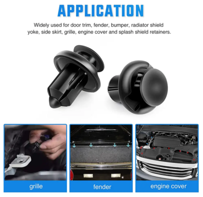 100xFor HONDA Push Type Clp For Honda nner Fender Lner Splash Sheld