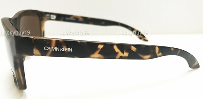 NWT Calvin Klein CK19566S Brown Tortoise Sunglasses Gift  display picture 2