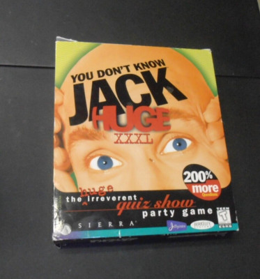 You Don't Know Jack Huge XXXL (PC, Mac, 1997) Complete