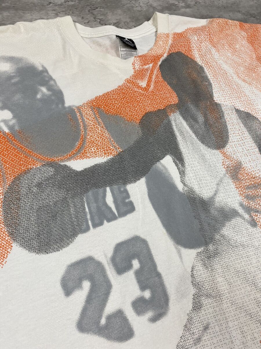 vintage NIKE JORDAN AOP t shirt 4XL ALL OVER PRINT JUMPMAN vintage NIKE JORDAN AOP t shirt 4XL ALL OVER PRINT JUMPMAN