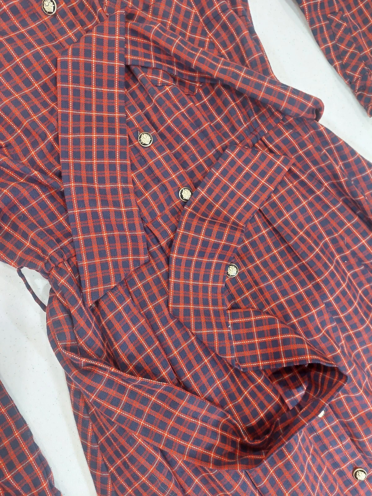 UNDERCOVER Abito a quadri Secret Honey By Honey Bunch importazione Giappone taglia 8 camicia con bottoni top