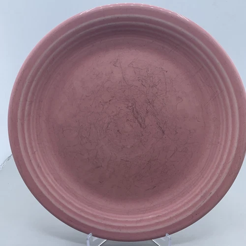 Fiestaware Homer Laughlin 7 1/4 inch Salad Dessert Plate Fiesta Pink