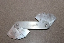 L.S. Starrett Model No. 279 Radius Gage