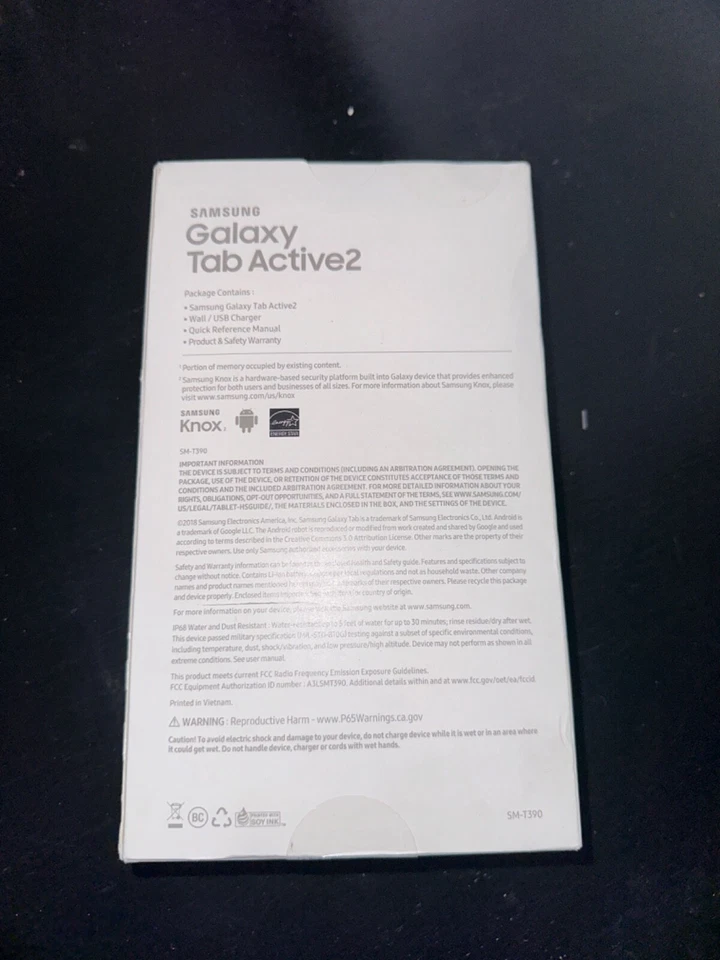 New Samsung Galaxy Tab Active2 8.0" 16GB (Wi-Fi) SM-T390 - Image 4 of 4