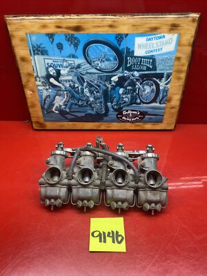 #ad Honda CB750 Keihin Carb Set Cb 750 Sohc Core Carburetor Engine Parts Untested $232.50