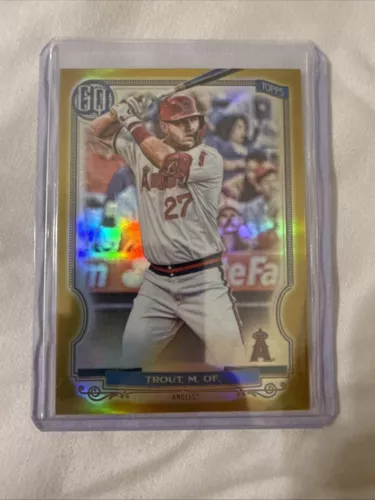 2020 Topps Gypsy Queen Mike Trout Gold Refractor  41/50