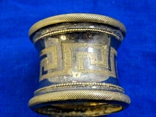 Napkin Ring Vintage Silver Plate