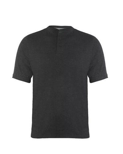 Mens Short Sleeve Henley T-Shirt Premium Quality for Summers Casual Top - 2332 - Picture 8 of 11