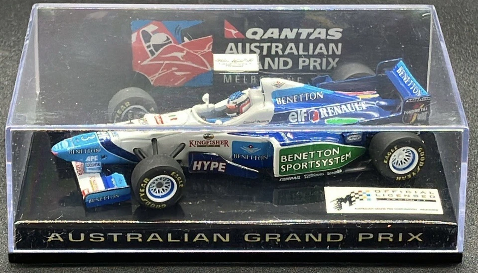Minichamps 1/43 Benetton B196 Gran GP de Australia J. Alesi 433960003 Foto 3 de 4