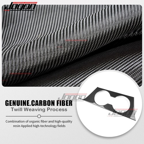 2019-2025 For Genesis G70 Sport Advanced Center Console Cup Holder Trim Carbon - Picture 2 of 9