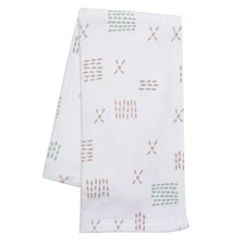 Bedtime Originals Farmyard Friends Soft White Fleece Baby Blanket