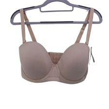 NEW Wacoal Red Carpet Full Figure Underwire Strapless Bra Sz 32DDD Beige 854119
